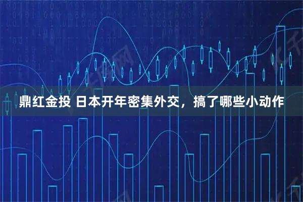 鼎红金投 日本开年密集外交，搞了哪些小动作