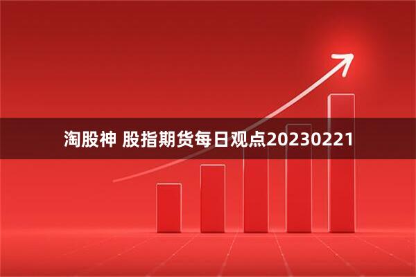 淘股神 股指期货每日观点20230221